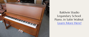 Baldwin model B-47 studio upright piano