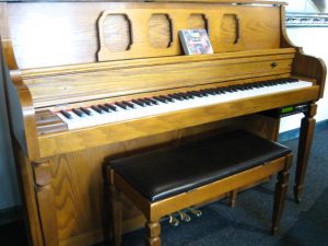 Kimball Console Disk-player Piano