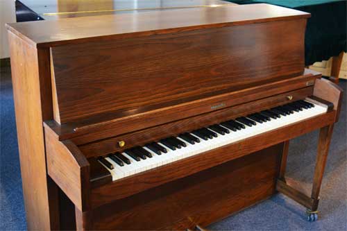 Baldwin Hamilton studio piano keybaord at 88 Keys Piano Warehouse