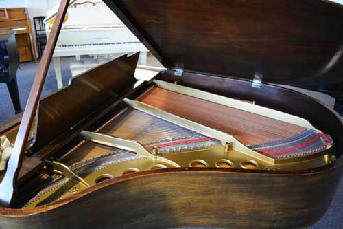 Steinway Model M grand piano harp at 88 Keys Piano Warehouse