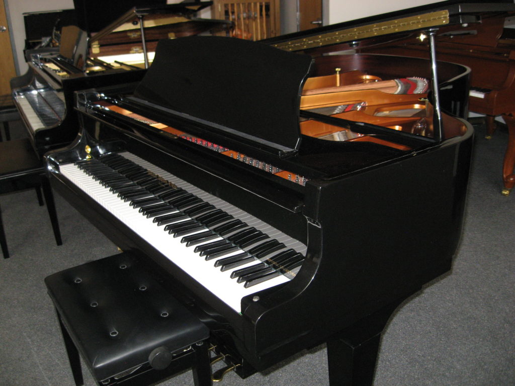 Hallet Davis model HD185 Grand Piano 6 at 88 Keys Piano Warehouse & Showroom