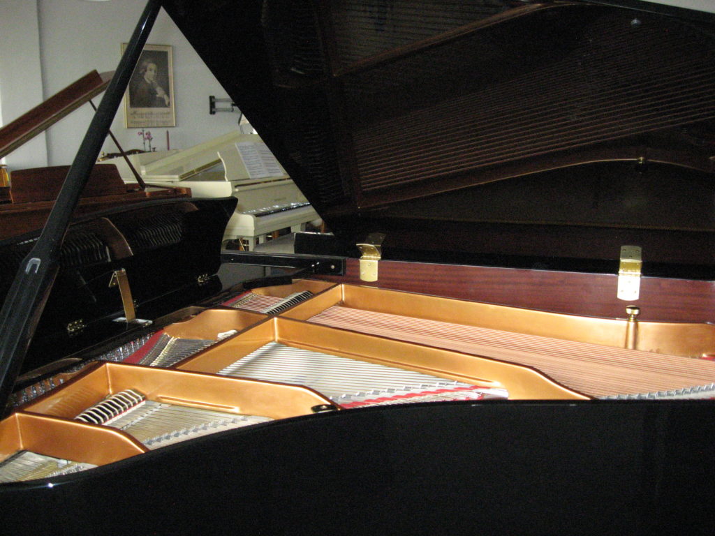 Hallet Davis model HD185 Grand Piano 4 at 88 Keys Piano Warehouse & Showroom