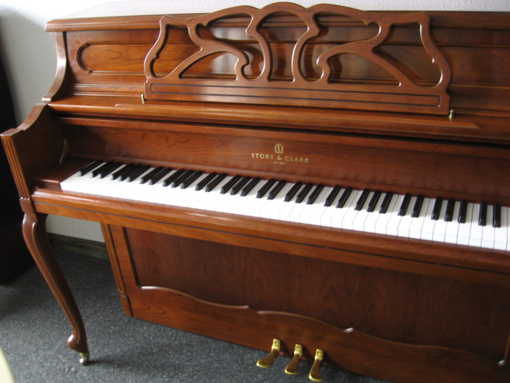Story & Clark model SC-H6 Console Piano 3 at 88 Keys Piano Warehouse & Showroom