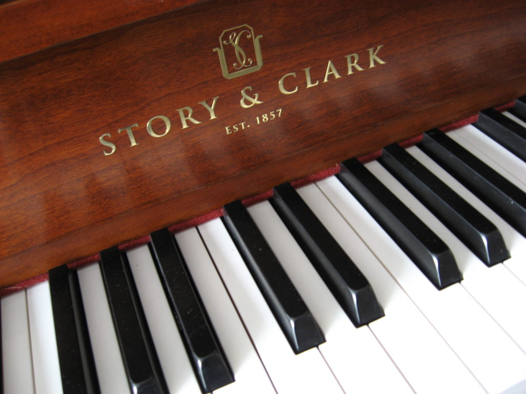 Story & Clark model SC-H6 Console Piano 4 at 88 Keys Piano Warehouse & Showroom