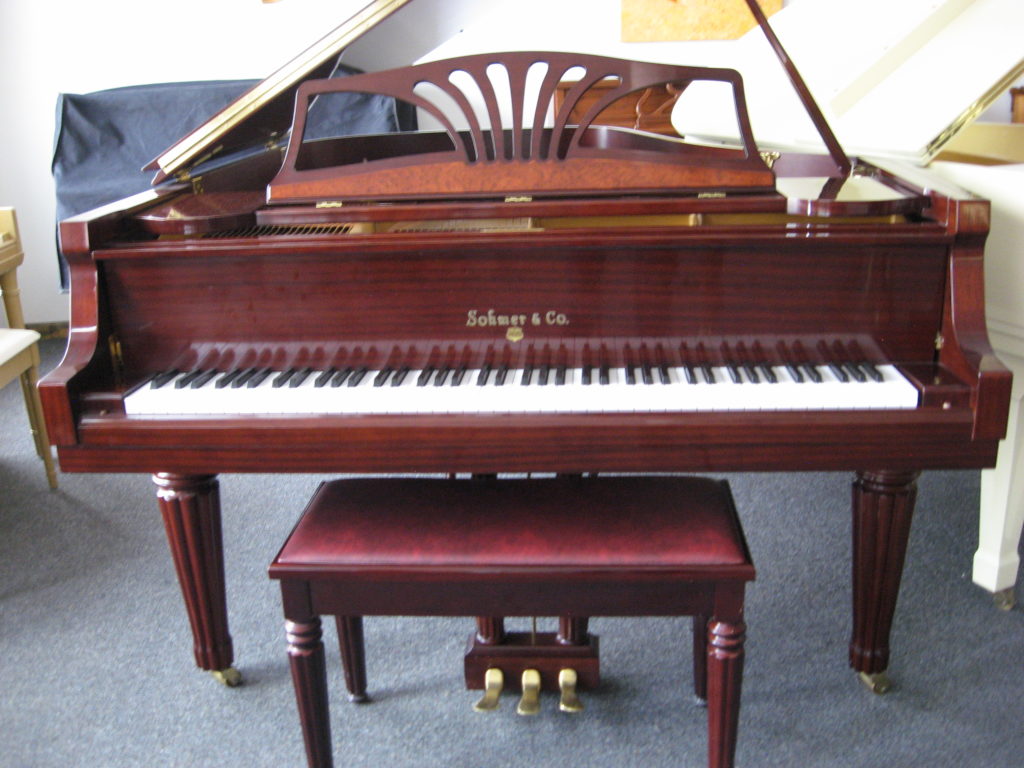 Sohmer & Co model 77H Grand Piano 4 at 88 Keys Piano Warehouse & Showroom