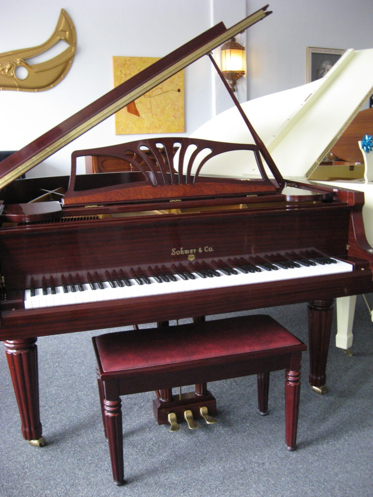 Sohmer & Co model 77H Grand Piano 1 at 88 Keys Piano Warehouse & Showroom