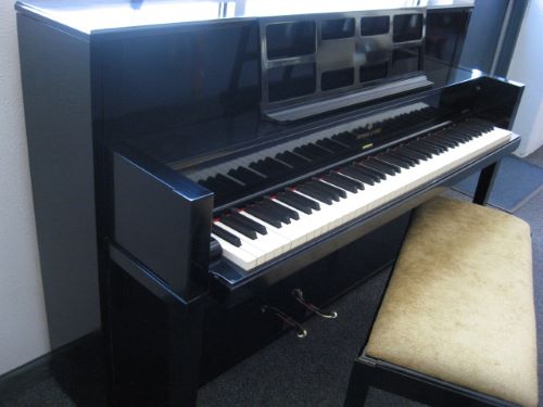 Steinway Contemporary Console piano model 100 bass at 88 Keys Piano Warehouse & Showroom