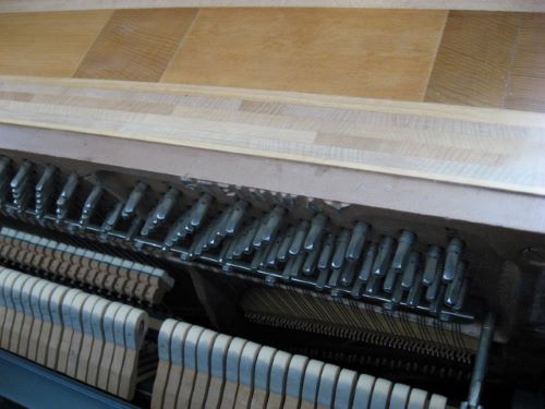 Steinway Contemporary Console Piano model 100 pinblock at 88 Keys Piano Warehouse & Showroom