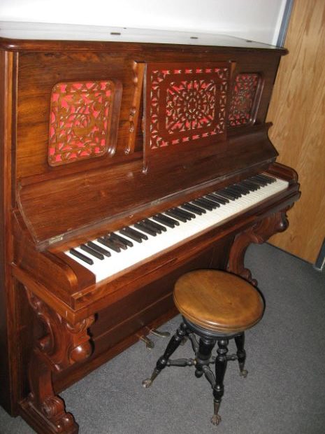 Vintage Lyon and Healy Upright Piano Bass at 88 Keys Piano Warehouse & Showroom