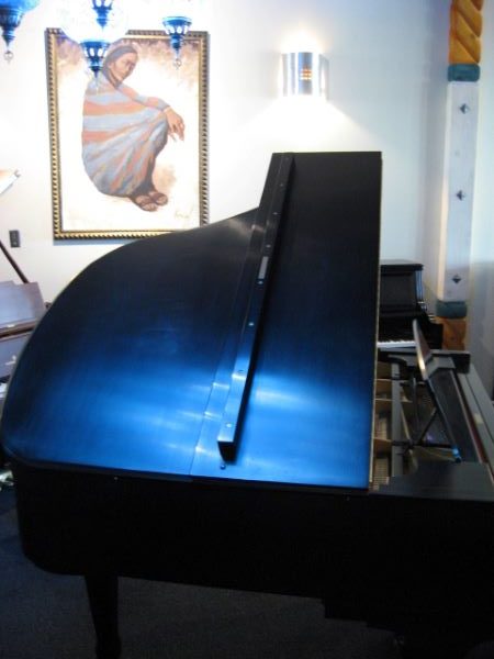 Boston model GP-163 11 Grand Piano Blue Room at 88 Keys Piano Warehouse & Showroom