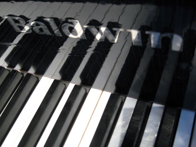 Baldwin model L Grand Piano Logos at 88 Keys Piano Warehouse & Showroom