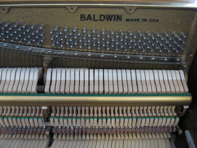 Baldwin model 243 Studio Upright Piano Action Treble at 88 Keys Piano Warehouse & Showroom