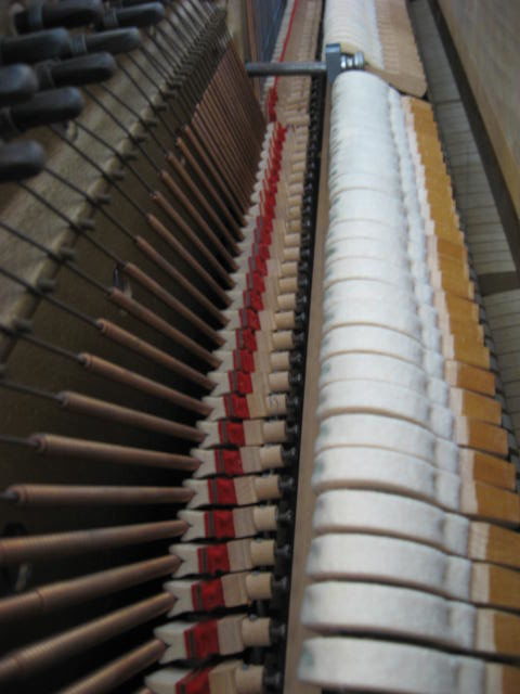 Fischer Console Piano Hammers at 88 Keys Piano Warehouse & Showroom