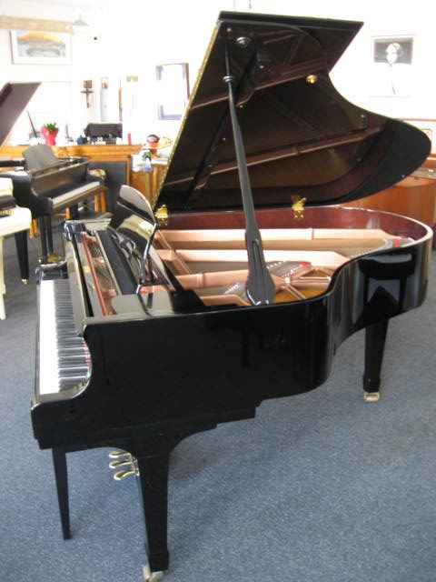 Pramberger model JP-185 Grand Piano Ebony at 88 Keys Piano Warehouse & Showroom