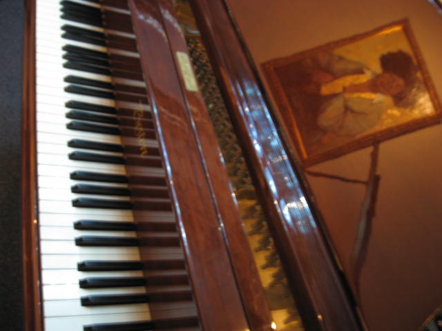 Boston model GP178 Grand Piano Painting at 88 Keys Piano Warehouse & Showroom