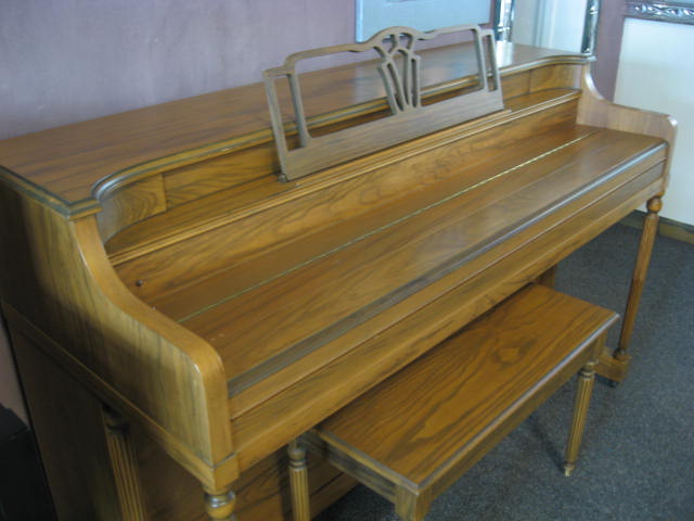 Hobart M Cable Spinet Piano Fallboard at 88 Keys Piano Warehouse & Showroom