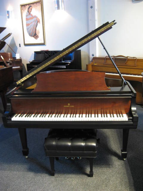 Steinway model M two-toned finish Grand Piano