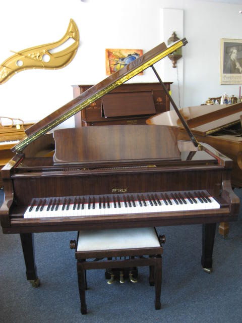 Petrof model V Grand Piano Full Lid at 88 Keys Piano Warehouse & Showroom