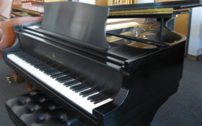 Steinway model L Ebony Grand Piano