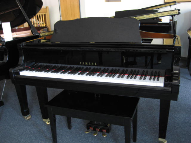 Yamaha model GB1 Grand Piano Front at 88 Keys Piano Warehouse & Showroom
