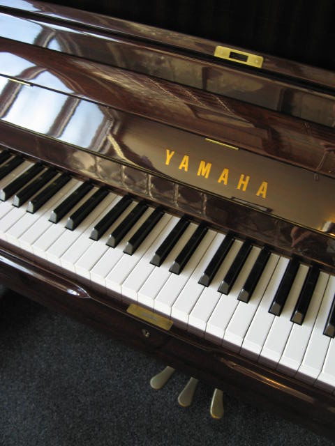 Yamaha model U1 Studio Upright Piano in Mahogany Brass at 88 Keys Piano Warehouse & Showroom