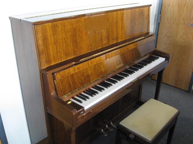 Petrof model 131 Concert Upright Piano Bass at 88 Keys Piano Warehouse