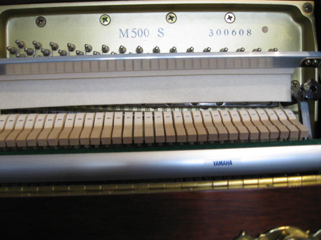 Yamaha model M500S Elevated Console Piano Model at 88 Keys Piano Warehouse