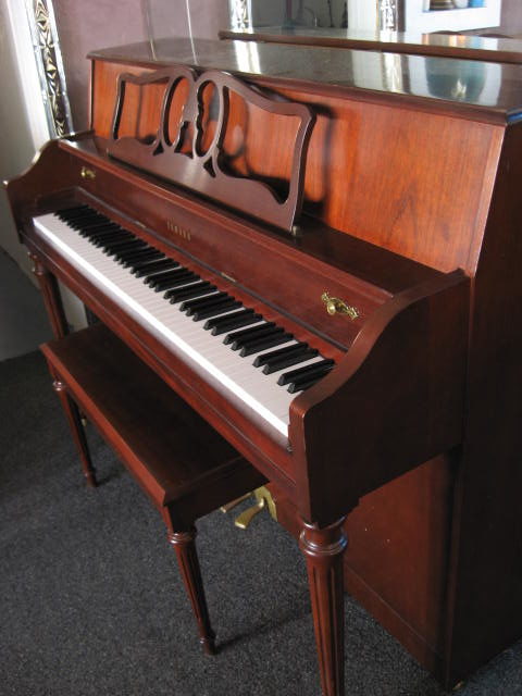 Yamaha model M500S Elevated Console Piano Side at 88 Keys Piano Warehouse