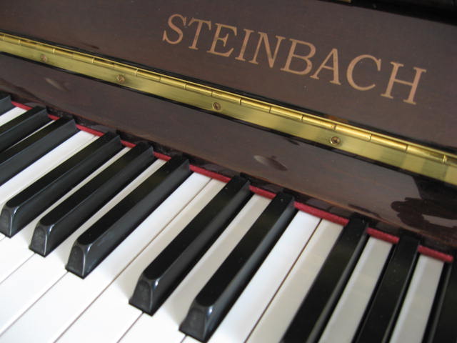 Steinbach model MP-122 Studio Upright Piano Decal at 88 Keys Piano Warehouse