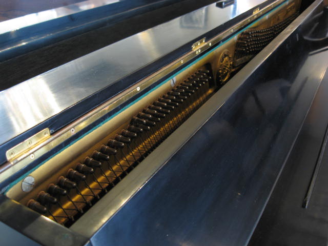 Yamaha model P2 Studio Upright Piano 2 Lid at 88 Keys Piano Warehouse