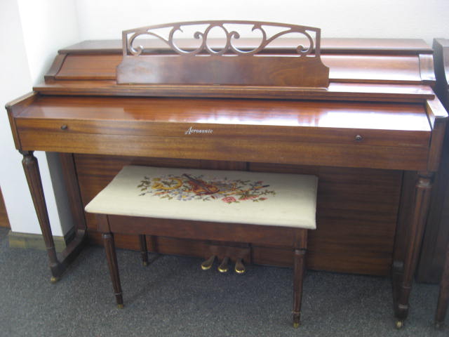 Acrosonic Spinet Piano by Baldwin 4 Fallboard at 88 Keys Piano Warehouse