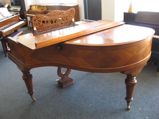Crafted in France Pleyel Grand Piano Mahogany at 88 Keys Piano Warehouse
