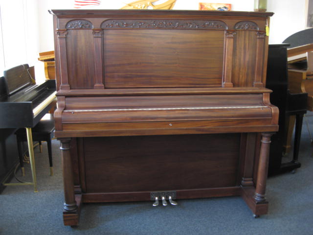 Kingsbury Upright Piano Fallboard at 88 Keys Piano Warehouse