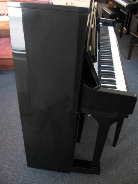 Pearl River model UP-115M5 Studio Upright Piano Side at 88 Keys Piano Warehouse