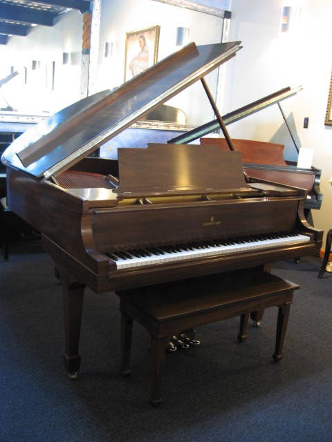 Steinway model M Grand Piano 244974 Bass at 88 Keys Piano Warehouse