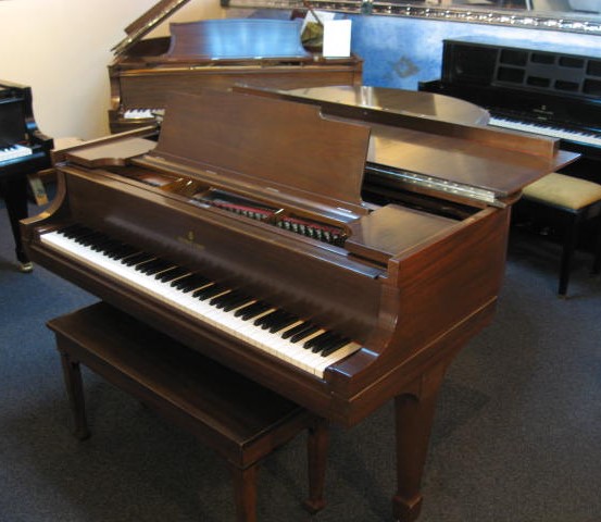 Steinway model M Grand Piano 244974 Mahogany at 88 Keys Piano Warehouse